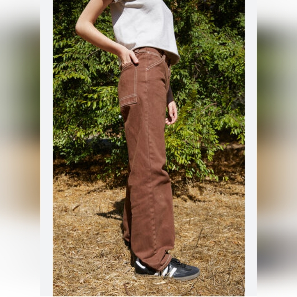 John Galt Brown Carpenter Pants